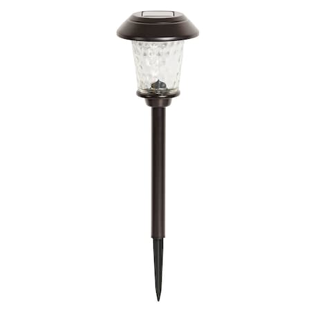 Living Accents Solar Powered LED Pathway Light SL72-BRNZ